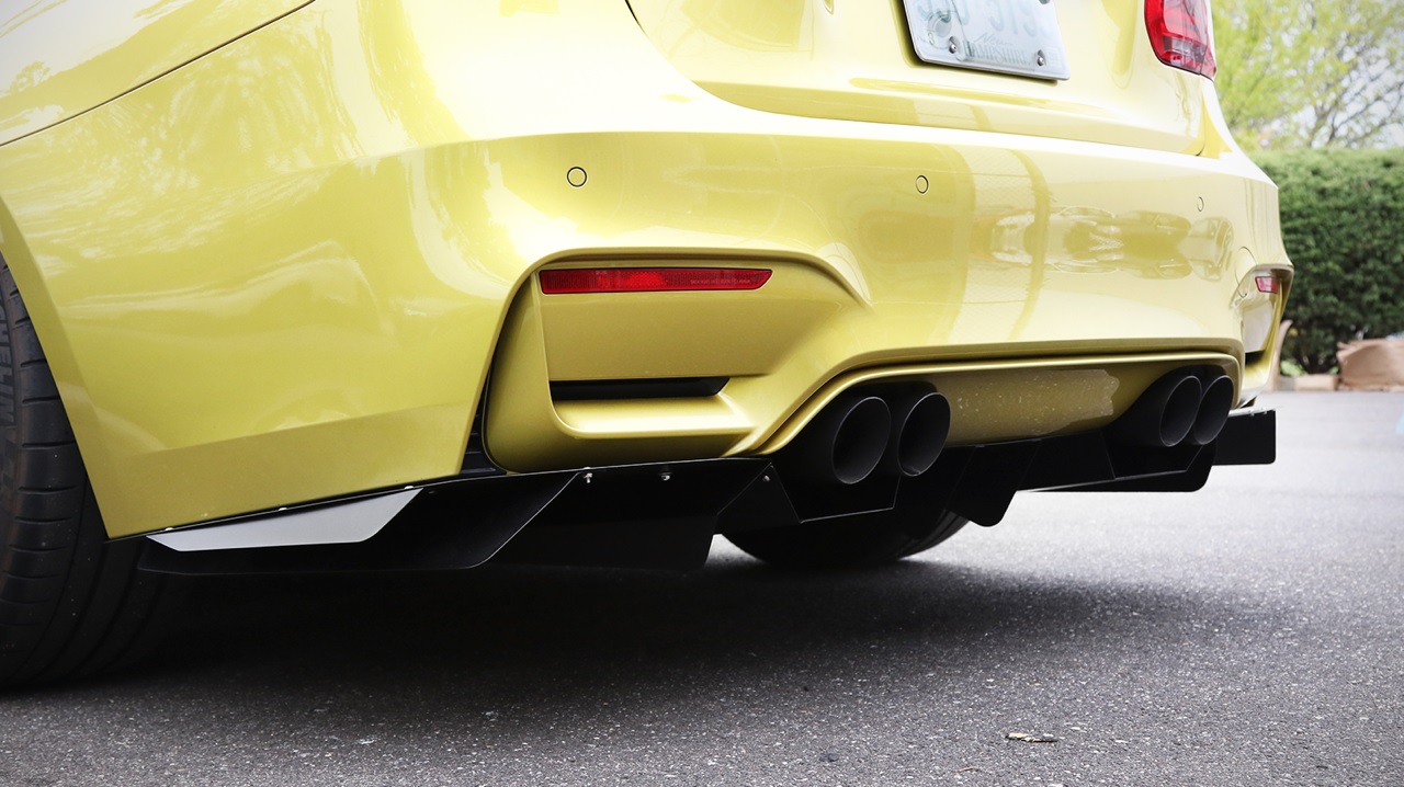 Enzo Performance BMW M3 M4 F80 F82 custom diffuser