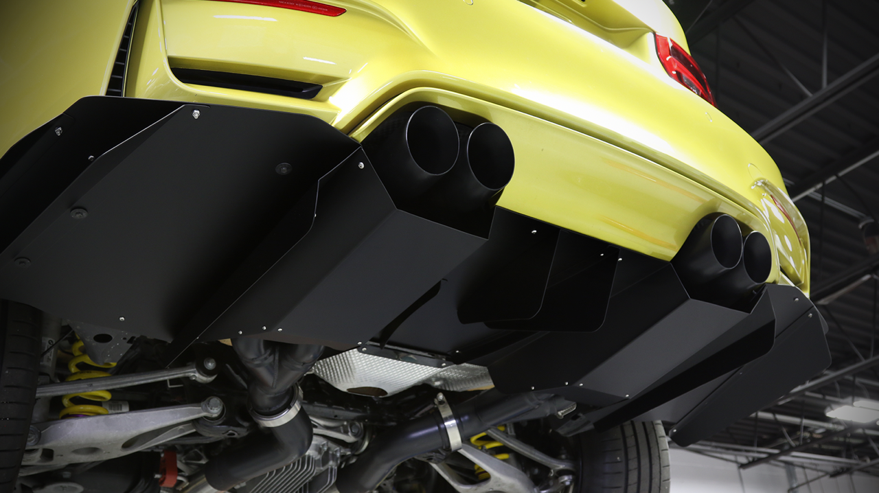 Enzo Performance BMW M3 M4 F80 F82 custom diffuser