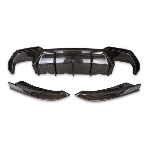 Essentials Carbon Fibre Competition Rear Diffuser Set for BMW 4 Series ...