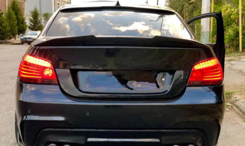 BMW E60 5 Series & M5 PSM Style Carbon Fibre Rear Spoiler – Lightweight ...
