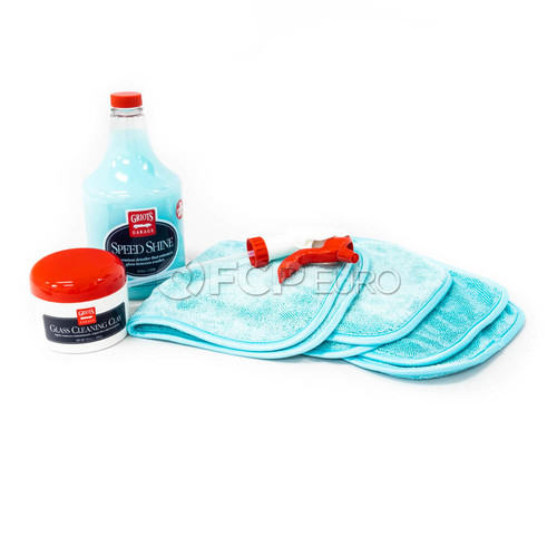 Glass Clay Bar Cleaning Kit Griot's Garage 11049KT Extreme Power House