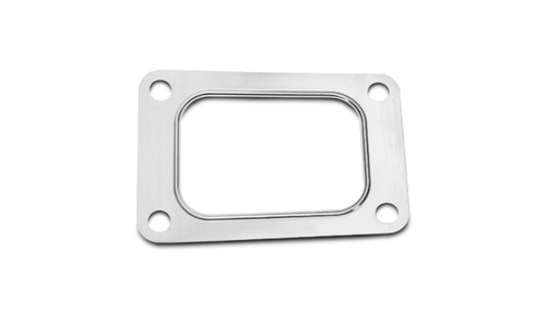 Vibrant T06 Turbo Inlet Flange (Divided Inlet) T304 SS 1/2in Thick