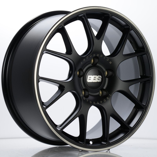 BBS CH-R 20x11.5 5x130 ET65 CB71.6 Brilliant Silver Polished Rim Protector Wheel