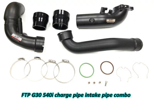FTP G30 540i Charge Pipe & Intake Pipe Combo | High-Performance Upgrade