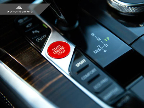 AutoTecknic Red Start Stop Button – BMW G42 2-Series, G01 X3, G05 X5 ...