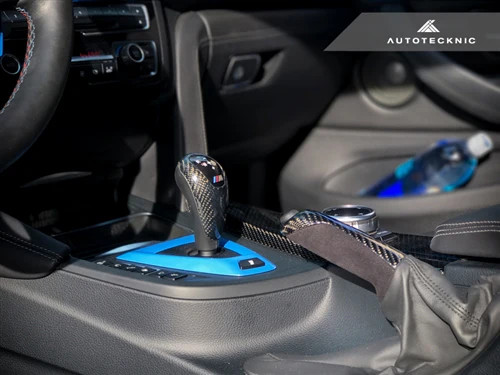 Paint Matched F8x M2/M3/M4 Alcantara DCT Shift Console Trim (Autotecknic)