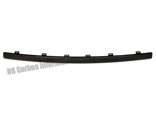 Audi Q8 4M8 RS Carbon Rear Center Diffuser Lining - RS Rear Bumper Trim