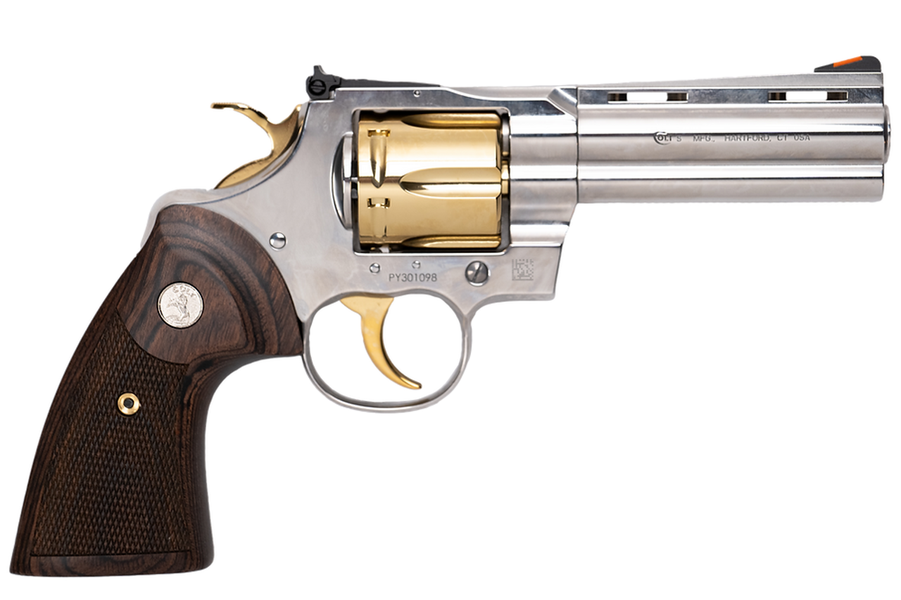 トイガン NEW COLT PYTHON 357 MAGNUM M) NICKEL PLATED COLT PYTHON .357 MAGNUM DOUBLE ACTION