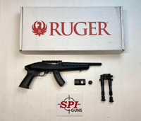 Ruger 22 Charger Pistol 22 LR 15 RD w/ Bipod 10" NIB 4923