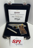 WALTHER EXLUSIVE PPK/S EXQUISITE .380 ACP 1 OF 1,000 NIB 4796017