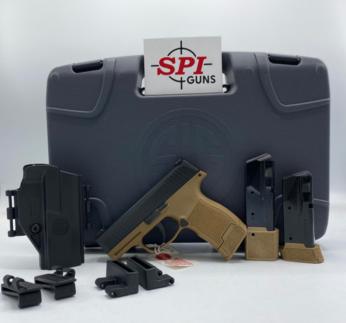 Sig Sauer P365 Coyote TacPac 9MM 365-9-RTXR3-COY-TACPAC