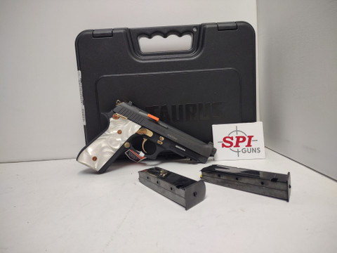 TAURUS PT92 9MM 5" GOLD ACCENTS 1-920151GLD-WP