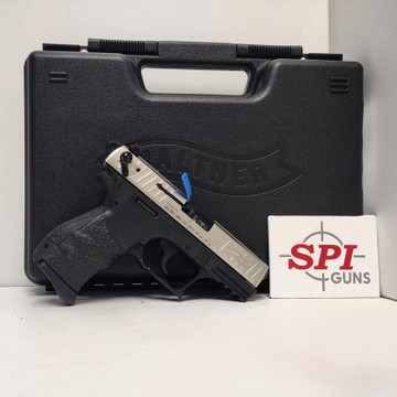 WALTHER P22Q 3.42" NICKEL .22 LR 5120725