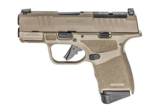 SPRINGFIELD ARMORY HELLCAT 3" 9MM OSP FDE GEAR UP PACKAGE HC9319FOSP-GU24