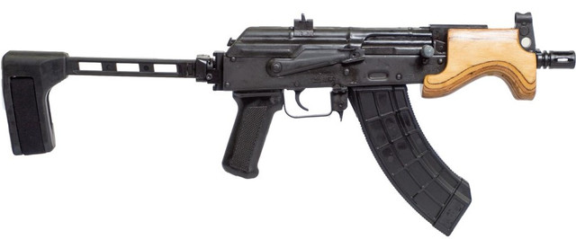CENTURY ARMS PISTOL MICRO DRACO SB FS1913 PISTOL BRACE 7.62X39MM HG9150-N