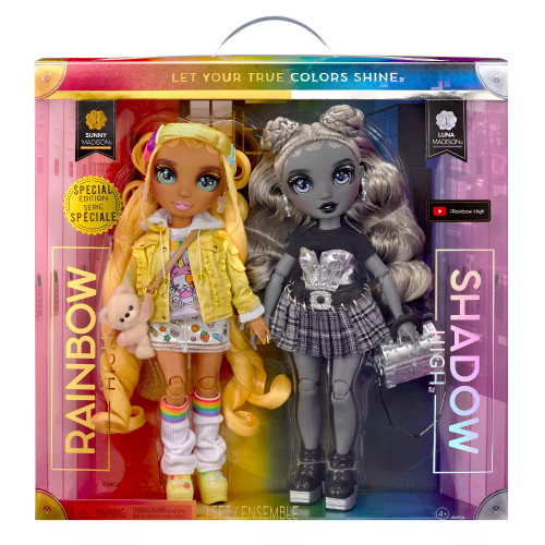 Rainbow High Shadow High Special Edition - Madison Twins 2pk Fashion Dolls