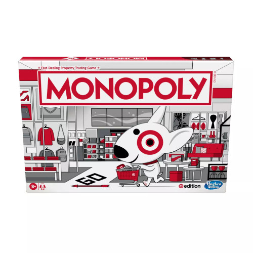 Monopoly Game: Target Edition open box