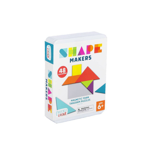 Chuckle & Roar Shape Makers Magnetic Foam Tangrams Game