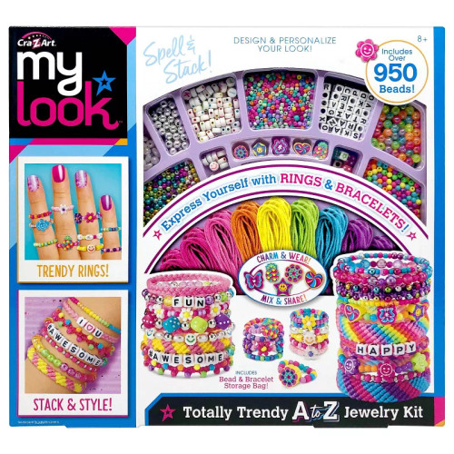 My Look A to Z Jewelry Kit open box