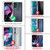 TJS for Motorola Edge 2022 Phone Case, Moto Edge 5G 2022 Case, with Tempered Glass Screen Protector, 360 Degrees Rotating Metal Ring Magnetic Support Kickstand Cover (Green)