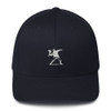 Embroidered White Flower Thrower Baseball Cap Embroidered White Flower Thrower Baseball Cap