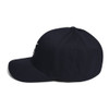Embroidered White Flower Thrower Baseball Cap Embroidered White Flower Thrower Baseball Cap
