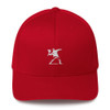 Embroidered White Flower Thrower Baseball Cap Embroidered White Flower Thrower Baseball Cap