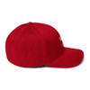 Embroidered White Flower Thrower Baseball Cap Embroidered White Flower Thrower Baseball Cap