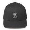 Embroidered White Flower Thrower Baseball Cap Embroidered White Flower Thrower Baseball Cap