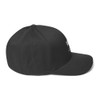 Embroidered White Flower Thrower Baseball Cap Embroidered White Flower Thrower Baseball Cap
