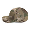 Embroidered White Flower Thrower Baseball Cap Embroidered White Flower Thrower Baseball Cap