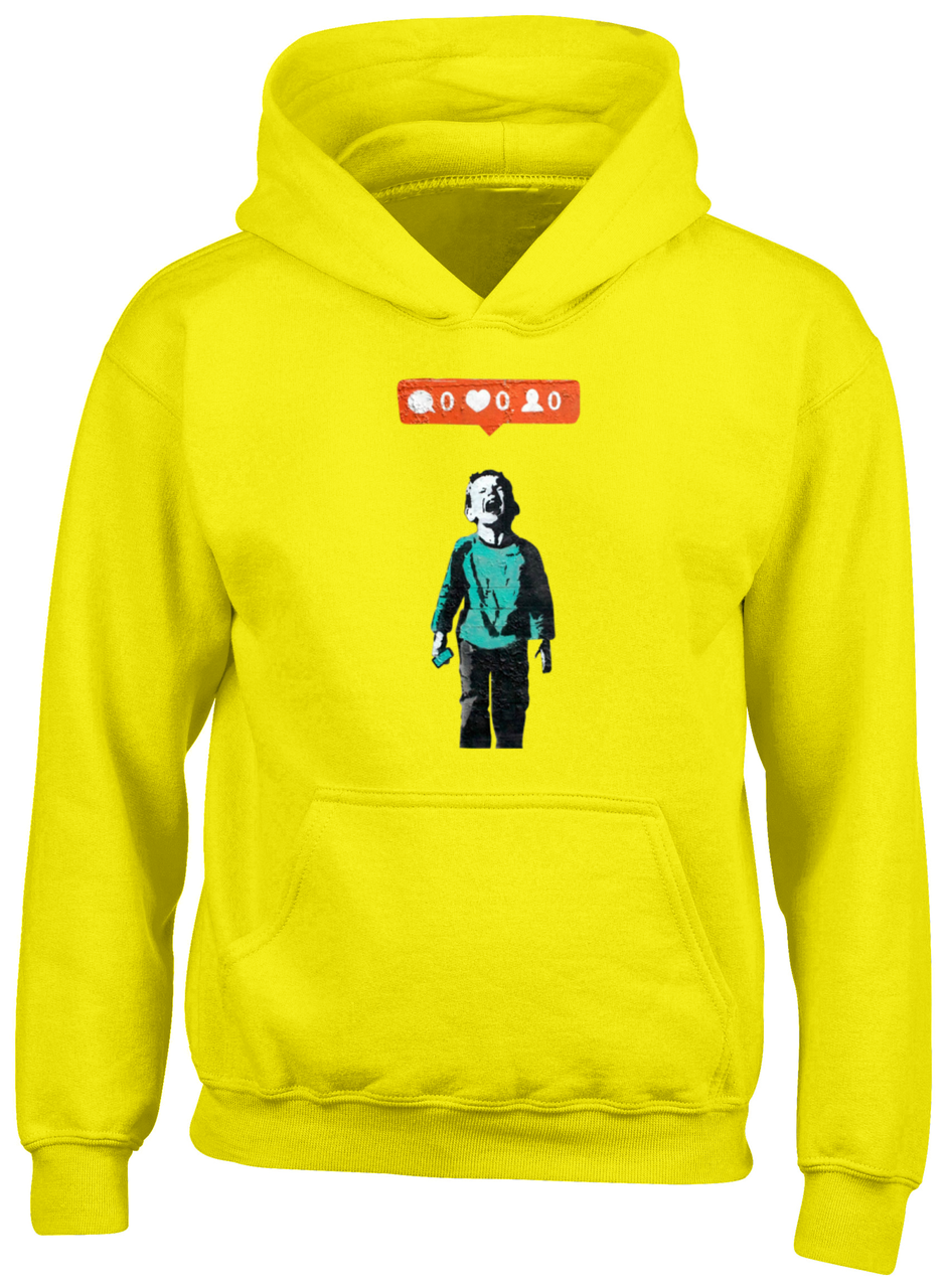 Social On Social Media Boxy Hoodie