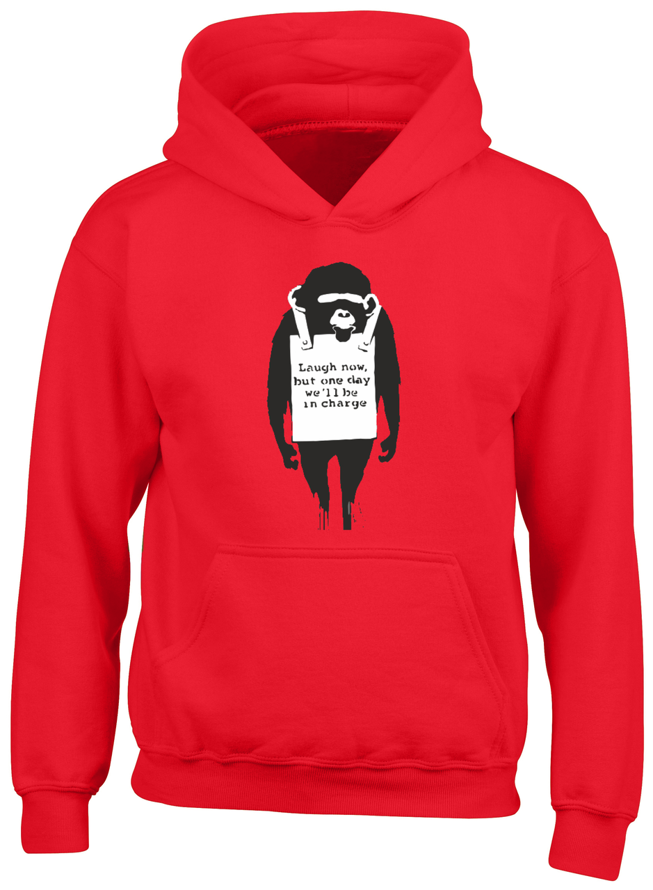 Laugh Now Monkey Hoodie