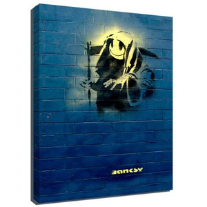 Banksy Canvas Print - Grim Reaper 2 Banksy Canvas Print - Grim Reaper 2