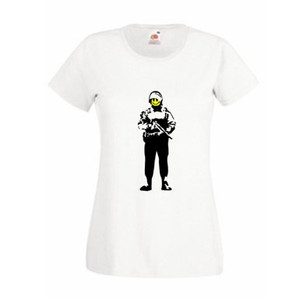 Ladies Smiley Soldier T Shirt