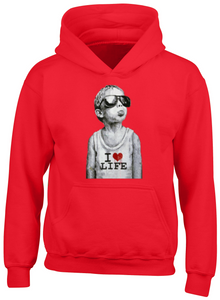 I Love Life Boy Hoodie I Love Life Boy Hoodie