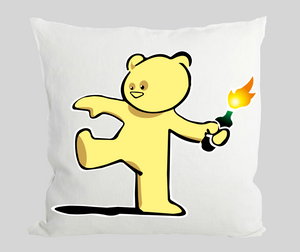 Teddy Bear Bomber Cushion Teddy Bear Bomber Cushion