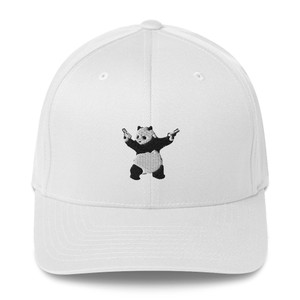 Embroidered Shooting Panda Baseball cap Embroidered Shooting Panda Baseball cap