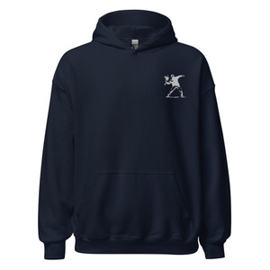 Embroidered Flower Thrower Hoodie Embroidered Flower Thrower Hoodie