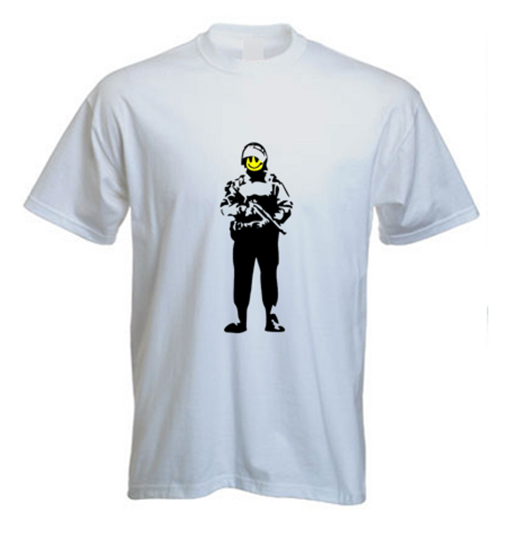 Smiley Soldier T Shirt