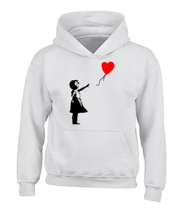 Balloon Girl Hoodie The Banksy Shop