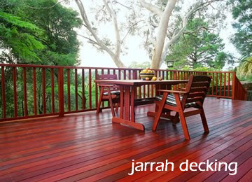 85 x 20 Jarrah Decking Standard & Better