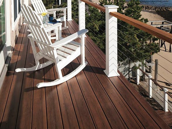 138 x 23 DuraLife MVP Composite Decking Grooved Set Length