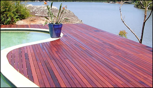 64 x 19 Red Ironbark Decking Feature Grade