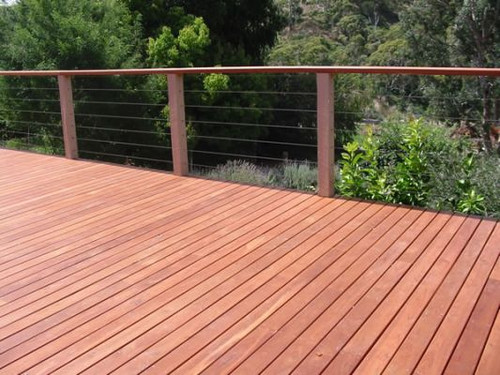64 x 19 Red Ironbark Decking Feature Grade