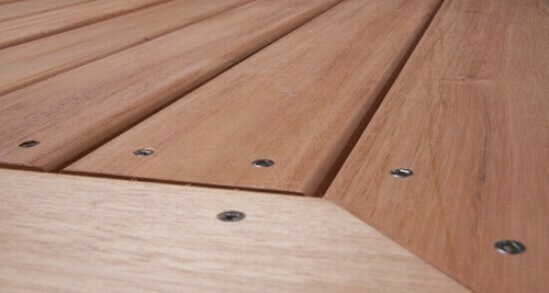 White Mahogany Decking White Mahogany Decking