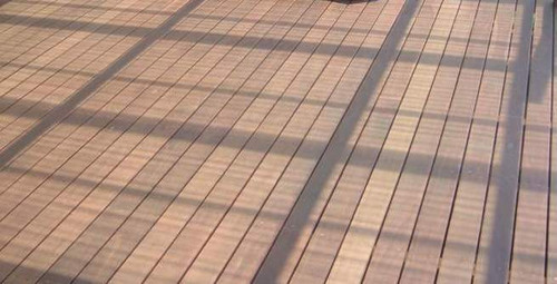 86 x 19 Grey Ironbark Decking Feature Grade