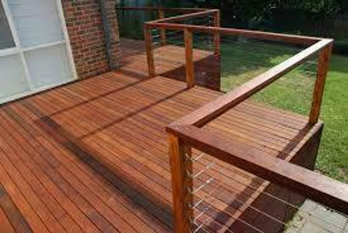 140 x 25 Merbau Decking Solid Select Grade Random length