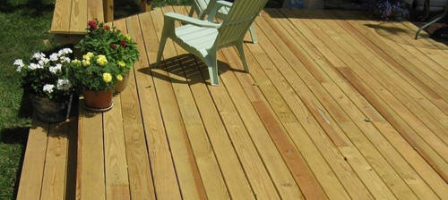 Treated Pine Decking and Screening Select Grade Random Length