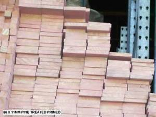66 x 30 Primed Treated Pine H3 Outdoor Timber DAR Profile 5.4m
